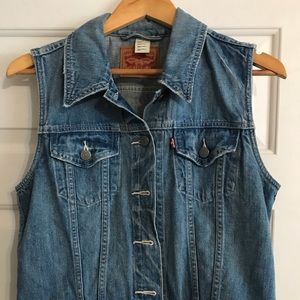 Levis Jean vest large